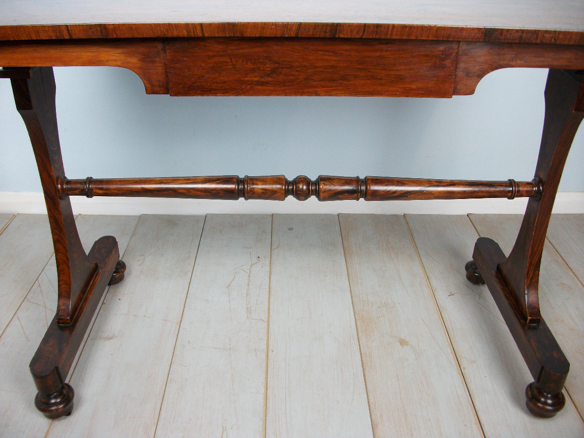 small rosewood centre table